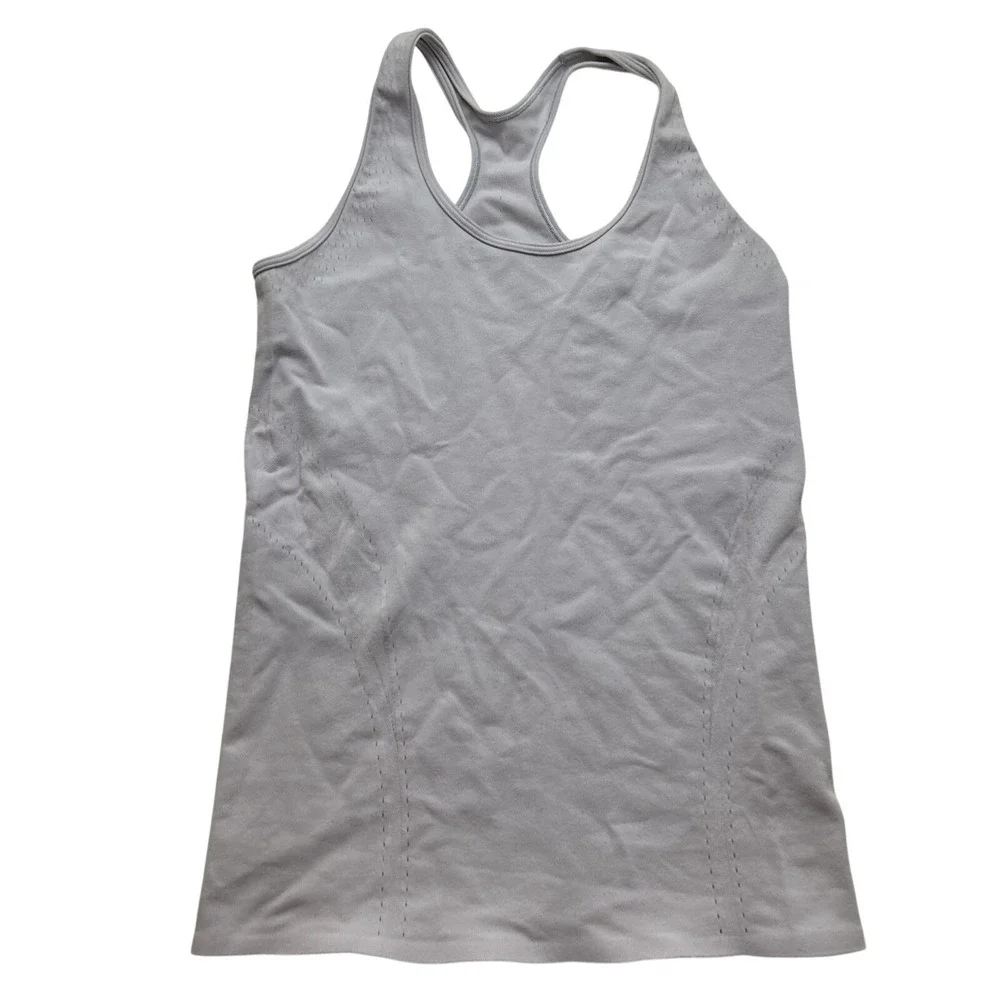 Iviva Lululemon Girls Tank Size 12 Light Compression Purple Racerback Top